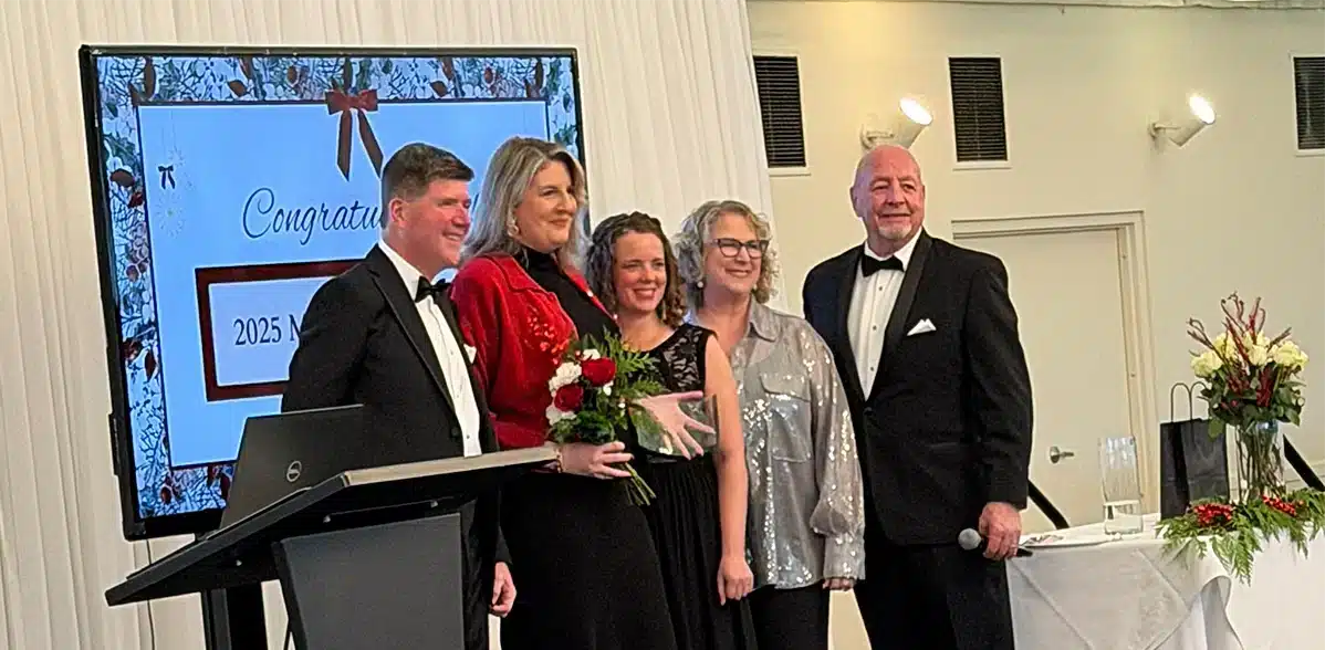 Haylee Ergenekan pictured second from left with MSN Board Members