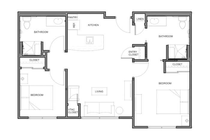 AL - 2 Bed