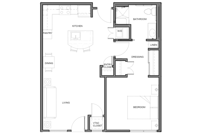 IL - 1 Bed