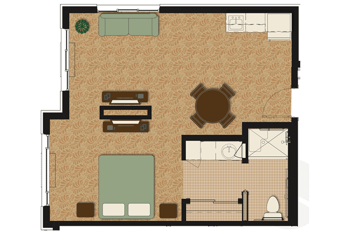 AL - 1 Bed