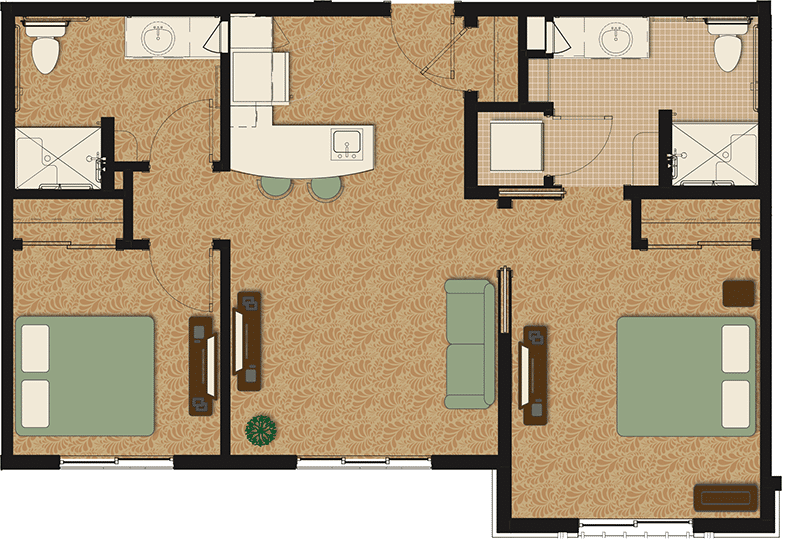 AL - 2 Bed